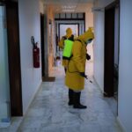 Sterilization of Various Facilities within the University's Precautionary Plan
